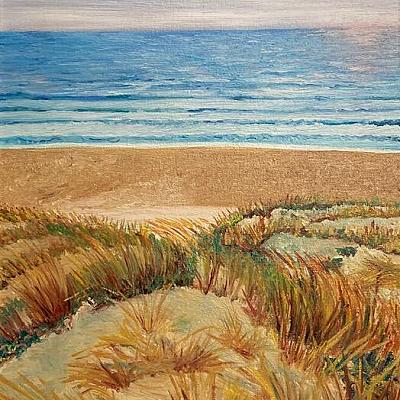 Oléron, lever du jour sur la mer